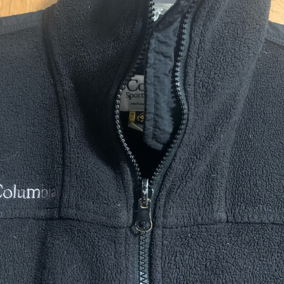 Columbia Titanium black fleece jacket - Picture 3 of 5